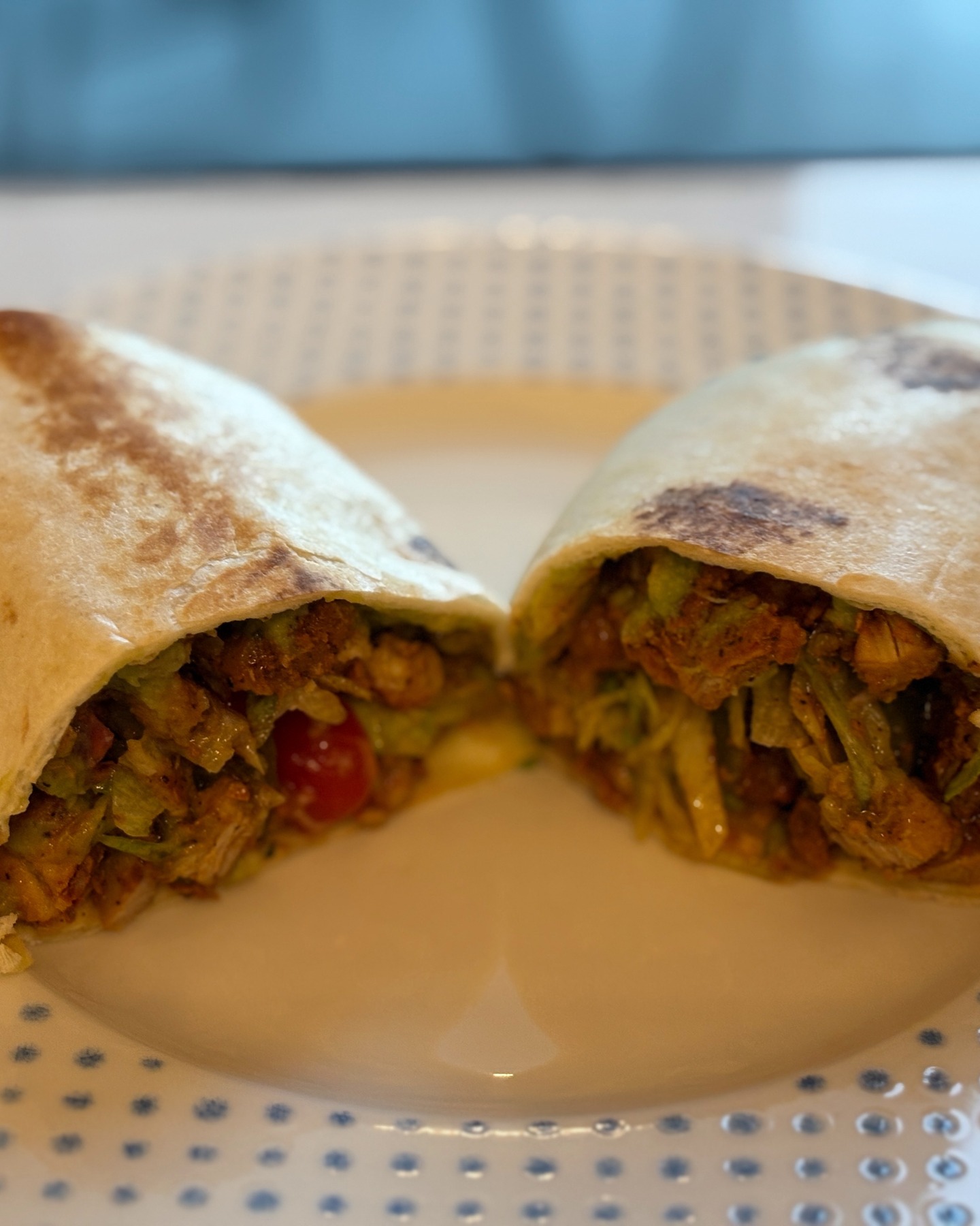 Ethan's Chipotle Chicken Burrito
