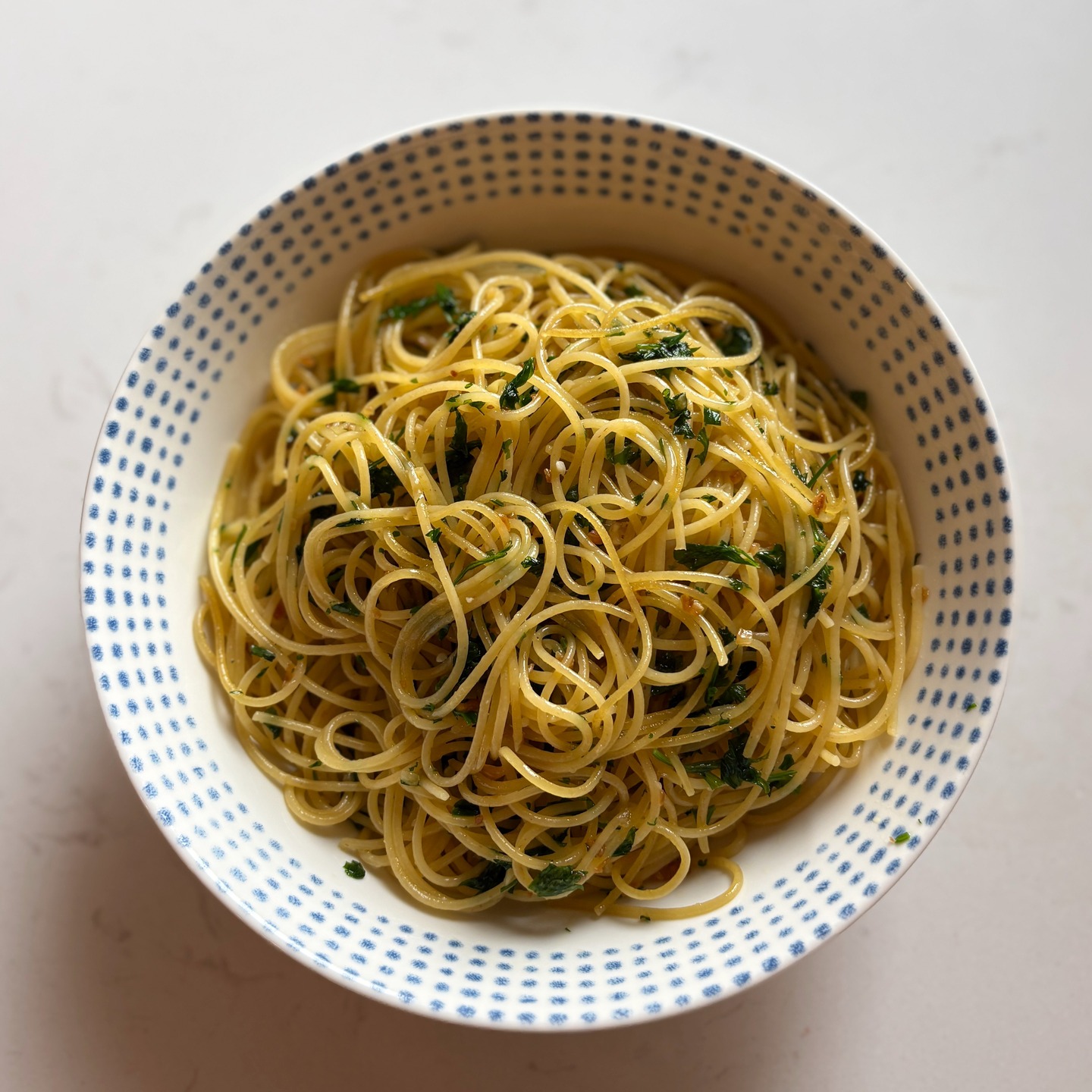 Chef Kang Leo's Aglio Olio