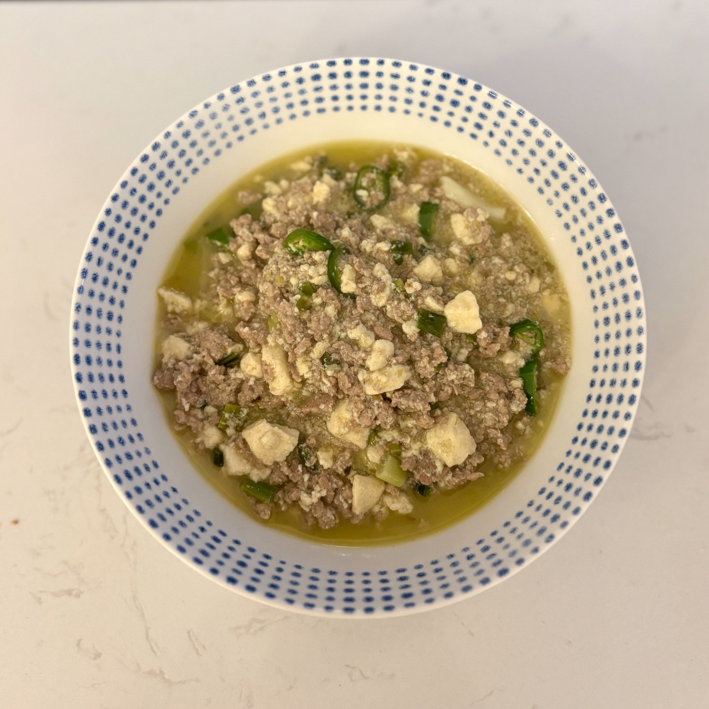 Chef Choi Kang Rok's Yuzu Kosho Tofu Soboro Ankake